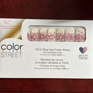 New and sealed Color Street 100% Real Nail Polish Strips - Cannes-getting